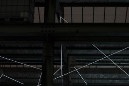 Revolving Realities Installation Lightwires 