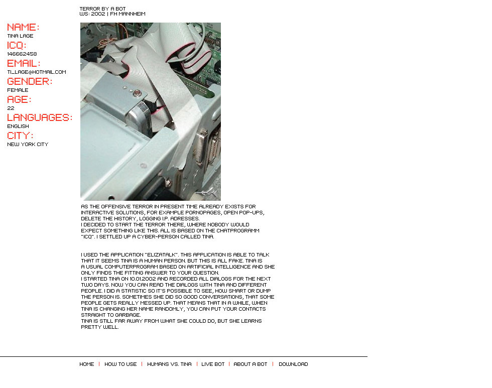 Terror By Tina · Martin Hesselmeier