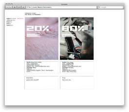 Terror by Tina Interface Person 